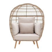 Natural Wicker Egg Chair 